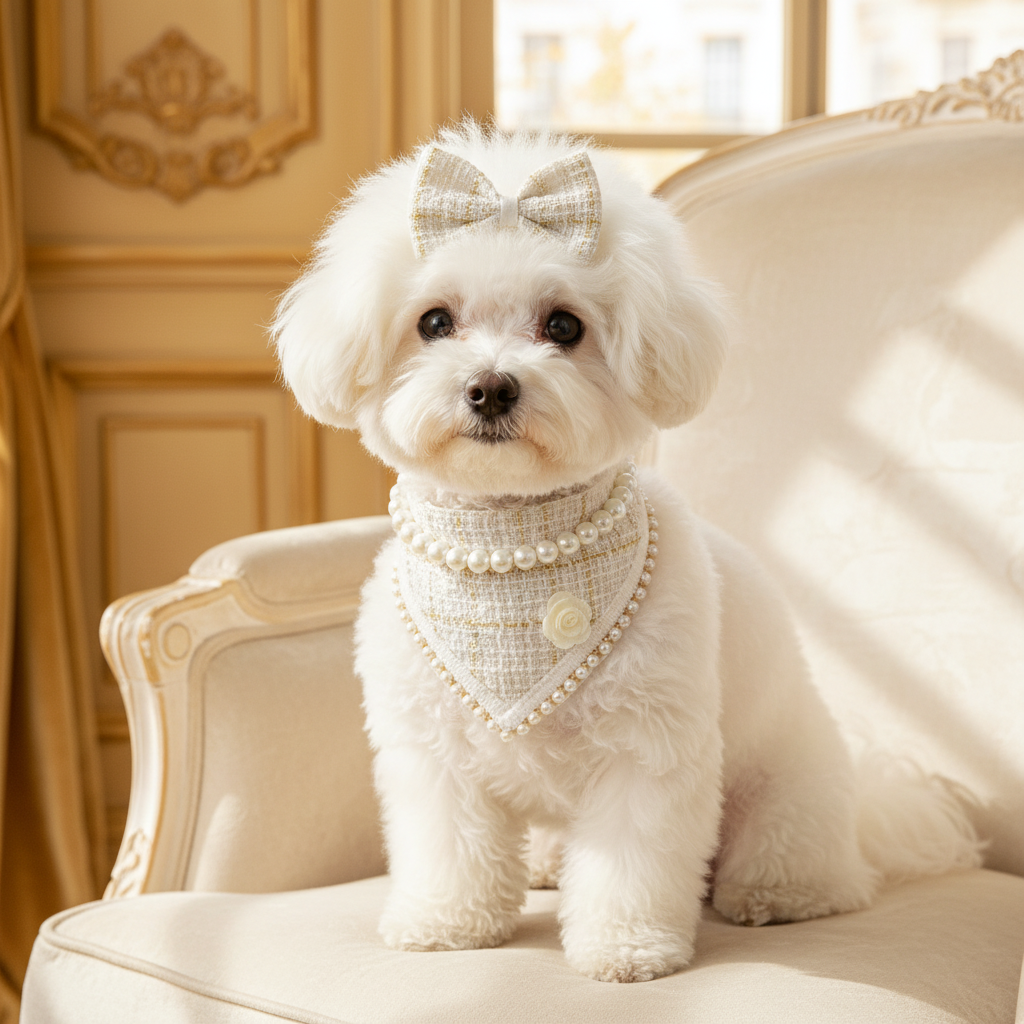Parure Tweed & Perles