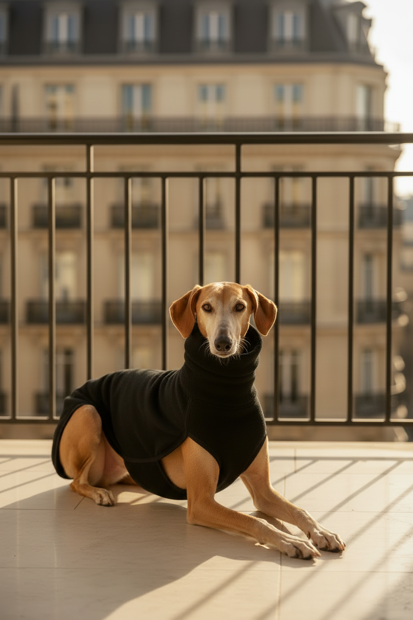 Cape Prestige Noir — Pose allongée