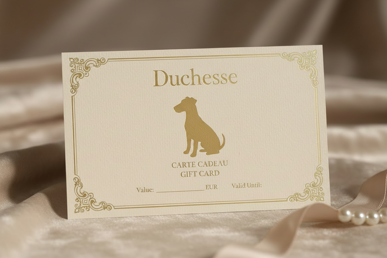 Carte cadeau Duchesse - Jack Russell