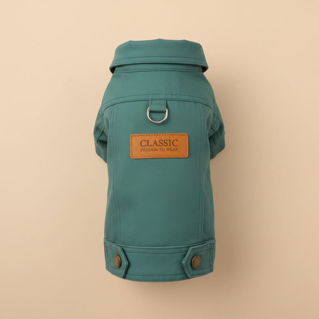 Lay flat — La Veste Marais Vert fond Duchesse