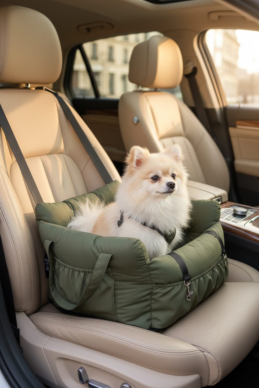Siège Auto Kaki Taille S — Duchesse Paris