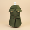 Trench coat chien fond beige Duchesse